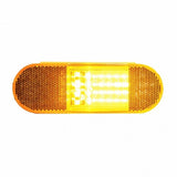 28 LED Mid-Trailer Turn Signal Light - Amber LED/Amber Lens