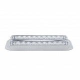 Dual 10 LED 6 1/2" Turn Signal Light Bars - Amber LED/Clear Lens