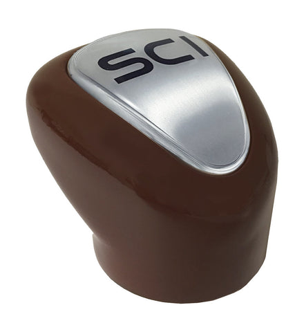 Gear Shift Cover - OEM Style 9/10 (No Notch) - Mahogany Color