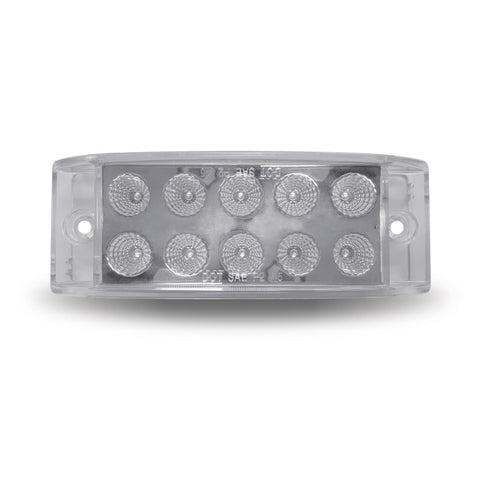 2" X 6" Dual Revolution Trailer LED - Red/White (10 Diodes)