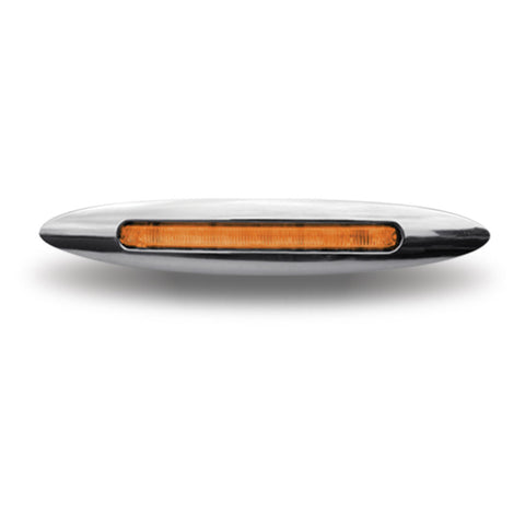 4.5" X 1" Flatline Color Slim-Line Amber Marker LED (7 Diodes)