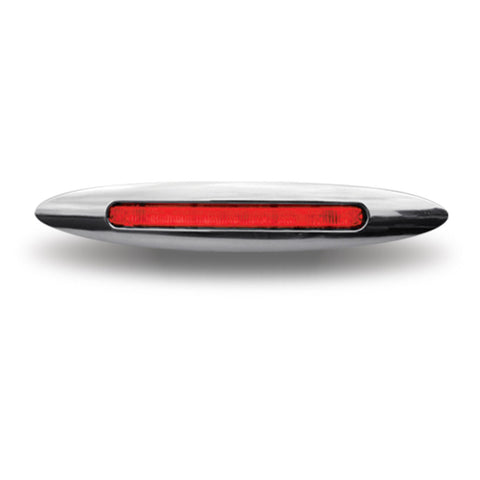 4.5" X 1" Flatline Color Slim-Line Red Marker LED (7 Diodes)