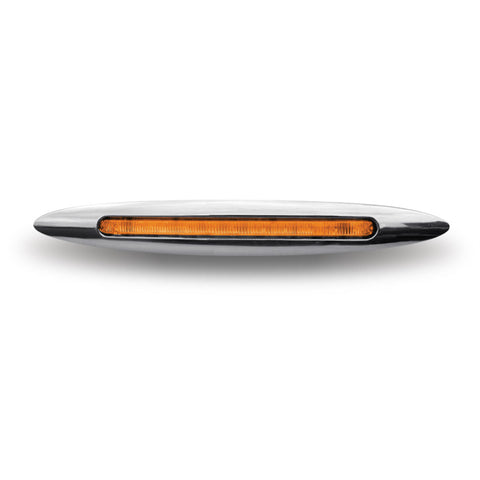9" X 1" Flatline Color Slim-Line Amber Marker LED (14 Diodes)