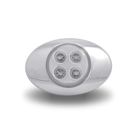 Marker M3 Style Dual Revolution Amber/White LED (4 Diodes)