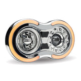 "Retro" Headlight Assembly & Housing - Chrome - 900 Lumens