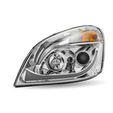 Chrome LED Projector Headlight Assembly