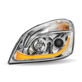 Chrome LED Projector Headlight Assembly