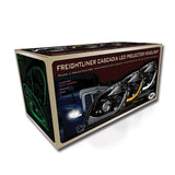 Black LED Projector Headlight Assembly