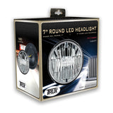 7" Standard LED Headlight w/ Optical Reflector (Combination High & Low Beam | 800 Lumens)