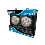 4.5" Round 'Radiant Series' LED Work Lamps (Spot & Flood Beam | 4300 Lumens)