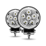 4.5" Round 'Radiant Series' LED Work Lamps (Spot & Flood Beam | 4300 Lumens)