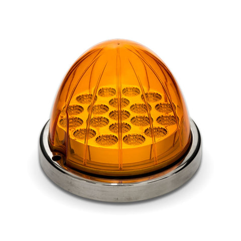 Amber Turn Signal & Marker Watermelon LED Light (19 Diodes)