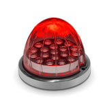 Clear Red Turn Signal & Marker Watermelon LED Light (19 Diodes)