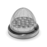 Dual Revolution Red Turn Signal & Marker To Purple Auxiliary Watermelon LED Light (19 Diodes)