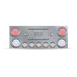 Rear Center Panel with 4" Red Stop, Turn & Tail LEDs / 4" Red Stop, Turn & Tail to White Back Up LEDs / 2.5" Red Stop, Turn & Tail to White Back Up LEDs / 2 License LEDs